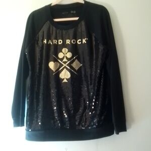 HARD ROCK      Used good condition sweater
